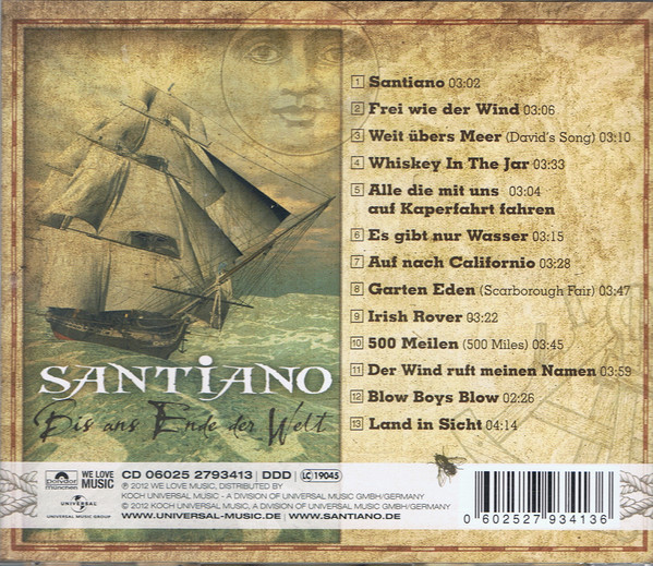 Santiano - Bis ans Ende der Welt 2012 - Santiano - Bis ans Ende der Welt 2012 - Back.jpg