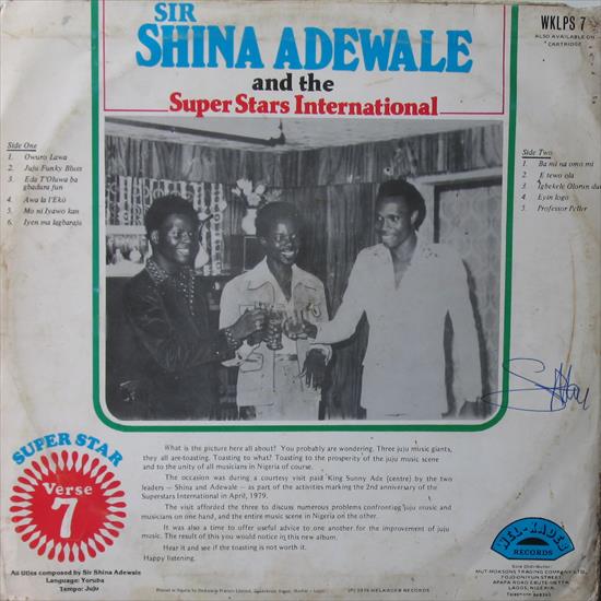 sir Shina Adewale - and the Super Stars International - Sir Shina Adewale, back.jpg