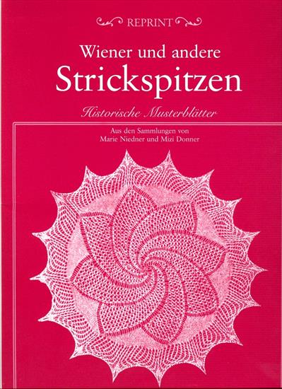 Czasopisma zagraniczne druty - Wiener und andere Strickspitzen Historische Musterbltter01.jpg