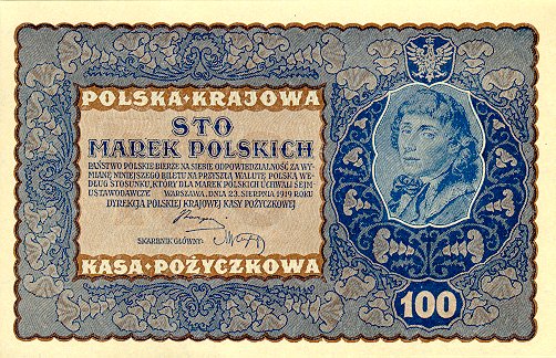 Banknoty   Polskie   super mało znane - pol027_f.JPG