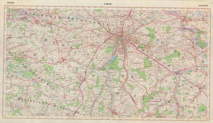 Mapy sztabowe wojskowe - m-34-33_34-Lublin.jpg